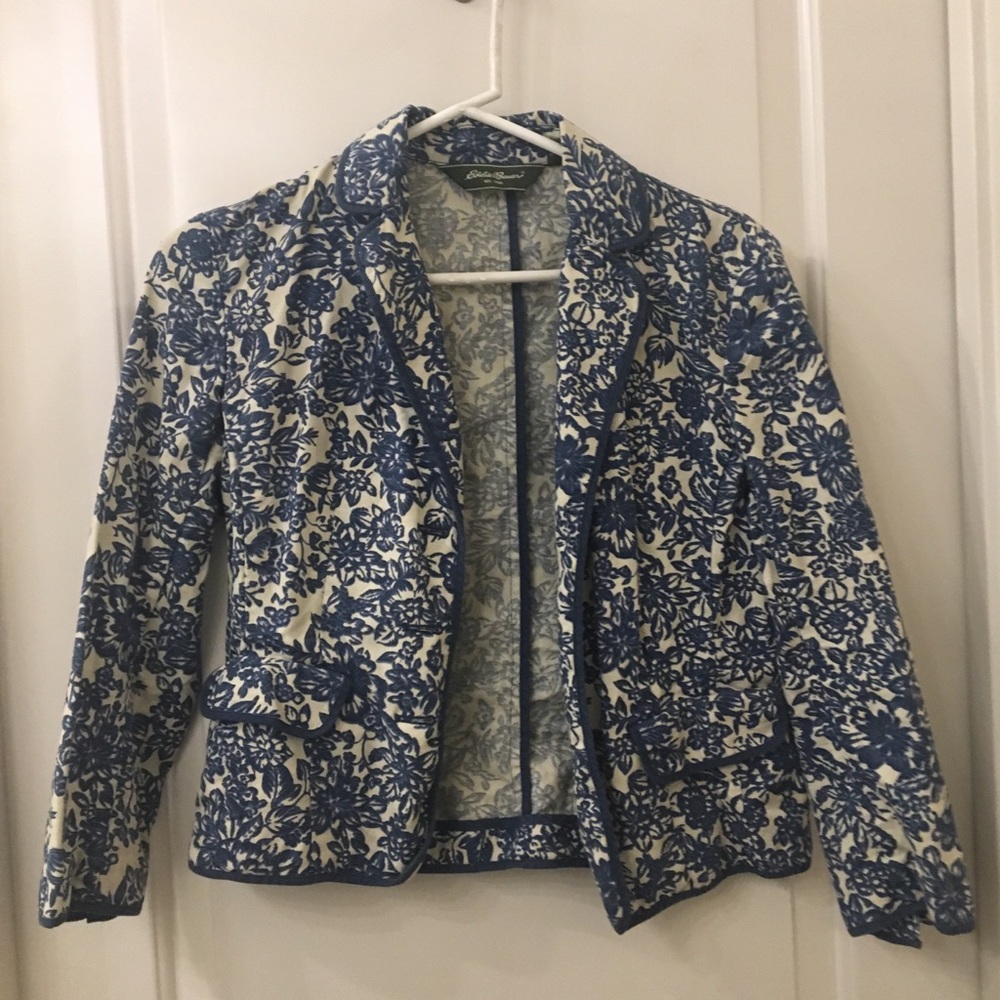 Floral Blazer